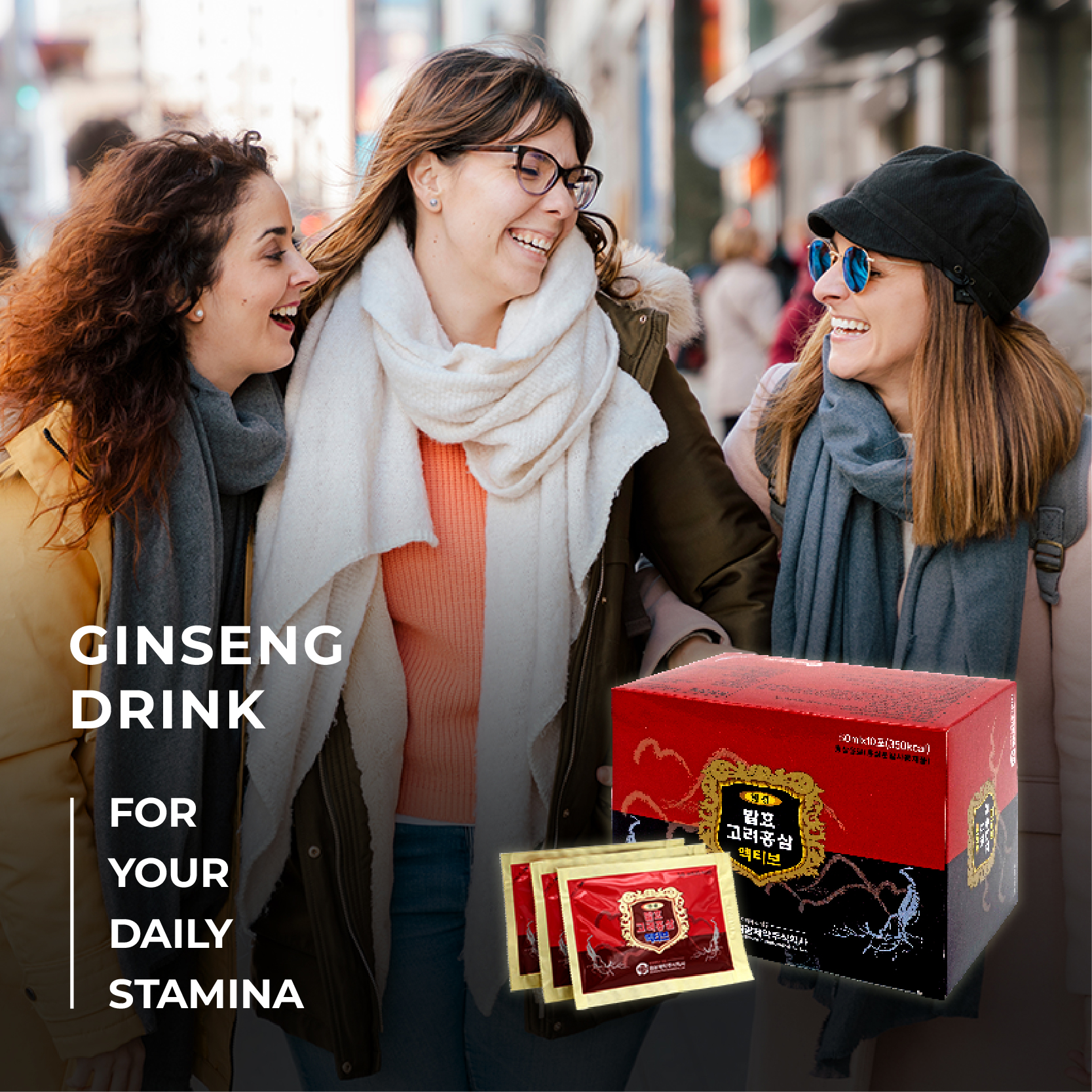 Fermented Korean Red Ginseng Active Drink