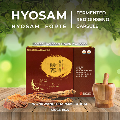 Fermented Red Ginseng Hyosam Forte